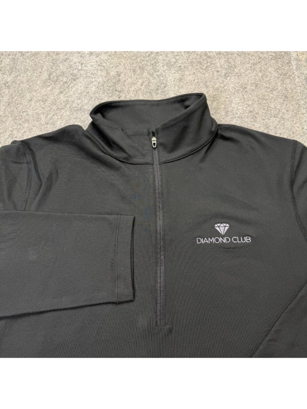 Lululemon Soft Jersey Half Zip Pullover Men L Black Lightweight Classic Fit